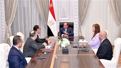 متابعة الموقف التنفيذي للخطة الاستثمارية لمشروعات قطاع النقل.. تفاصيل إجتماع الرئيس السيسي اليوم