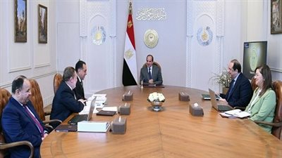  الرئيس السيسي يستعرض مؤشرات مجمل أداء الاقتصاد المصري