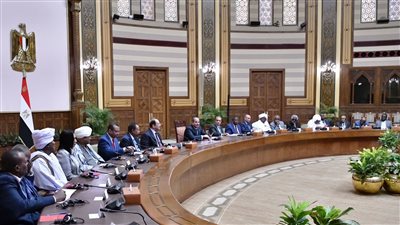 القوى السياسية والمدنية السودانية ترحب بمساعى القيادة المصرية لتقريب وجهات النظر