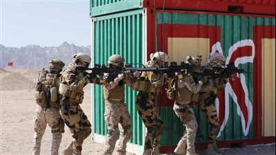 إستمرار فعاليات التدريب المصرى السعودى المشترك 