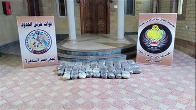 قوات حرس الحدود توجه عدد من الضربات الناجحة ضد مهربى المواد المخدرة والأسلحة