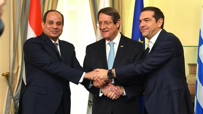  أبرز ملفات القمة المصرية اليونانية القبرصية اليوم