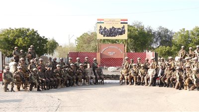 ختام فعاليات التدريب المصرى الهندى المشترك (إعصار- 3)